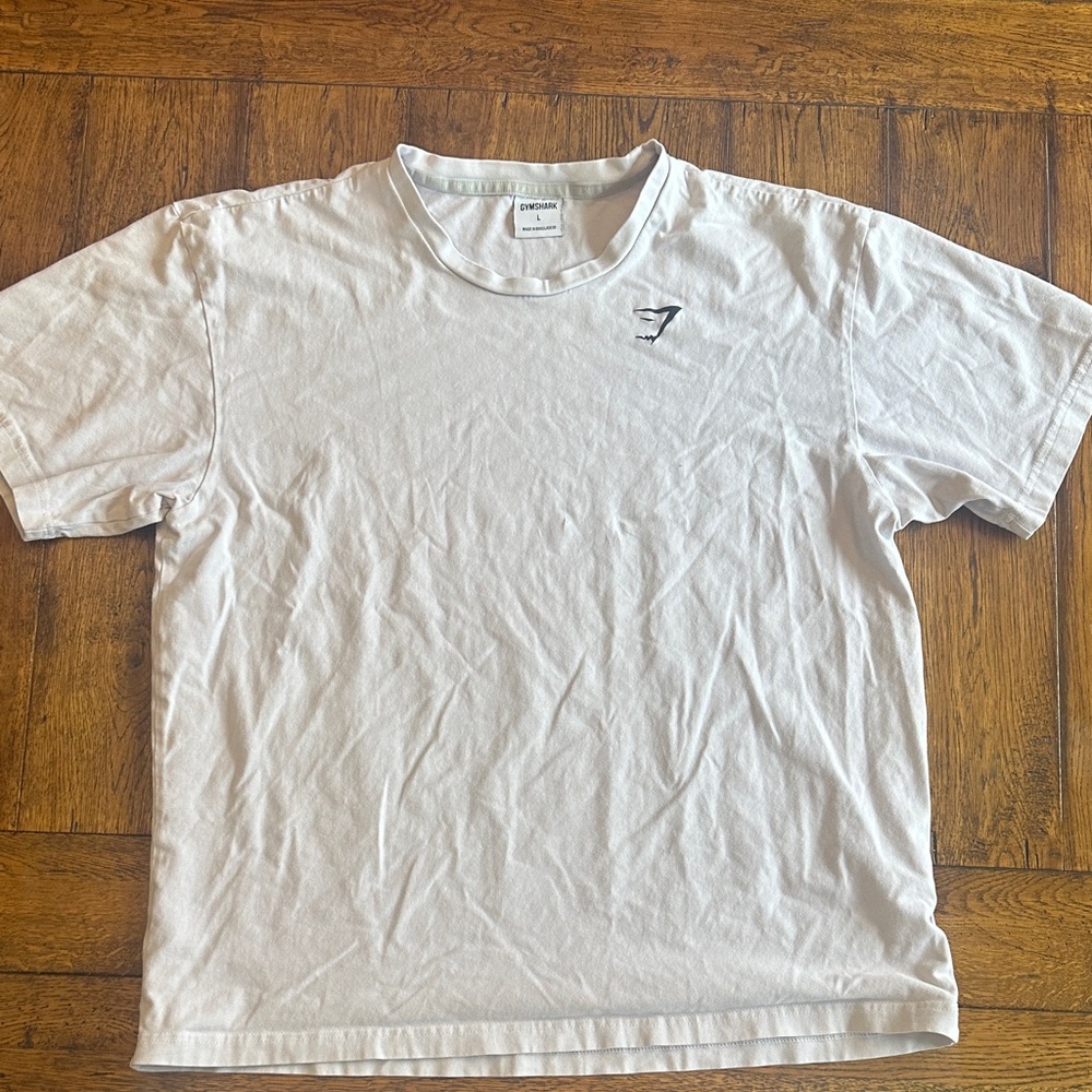 Gymshark Light Gray Short Sleeve Tee